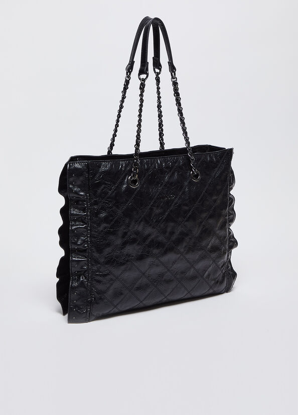Liu Jo Shopping bag glossy matelassé Prezzo basso