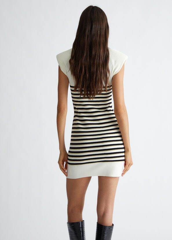 Liu Jo Abito in maglia a righe Latest stili