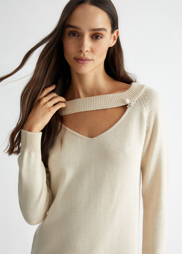 Liu Jo Abito in maglia di misto cashmere Ultimo giorno