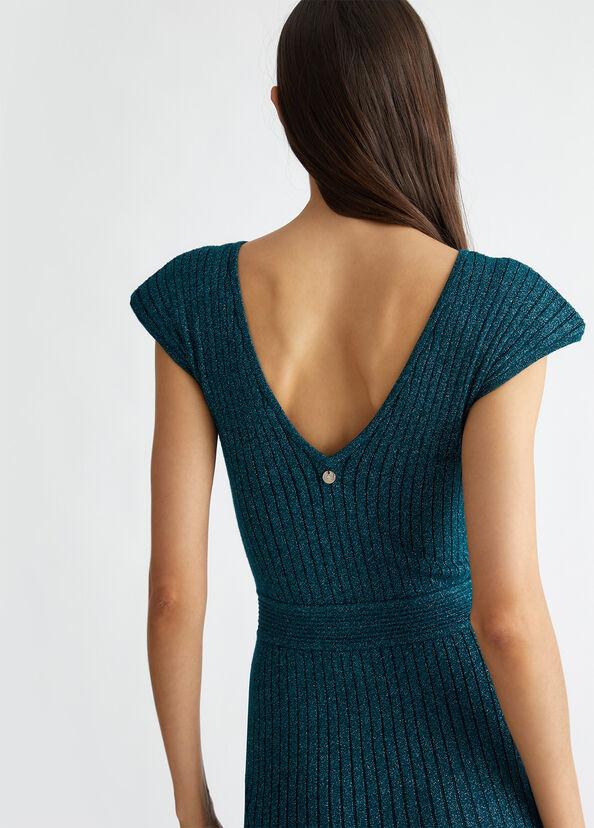 Liu Jo Abito midi in maglia lurex® Super sconto