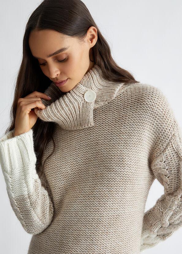 Liu Jo Abito in maglia di lana e alpaca Black Friday Prezzi