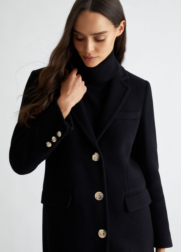 Liu Jo Cappotto slim in misto lana Online
