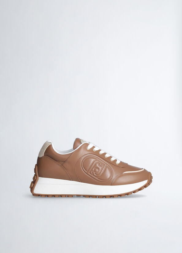 Liu Jo Sneakers in pelle Prezzo di fabbrica