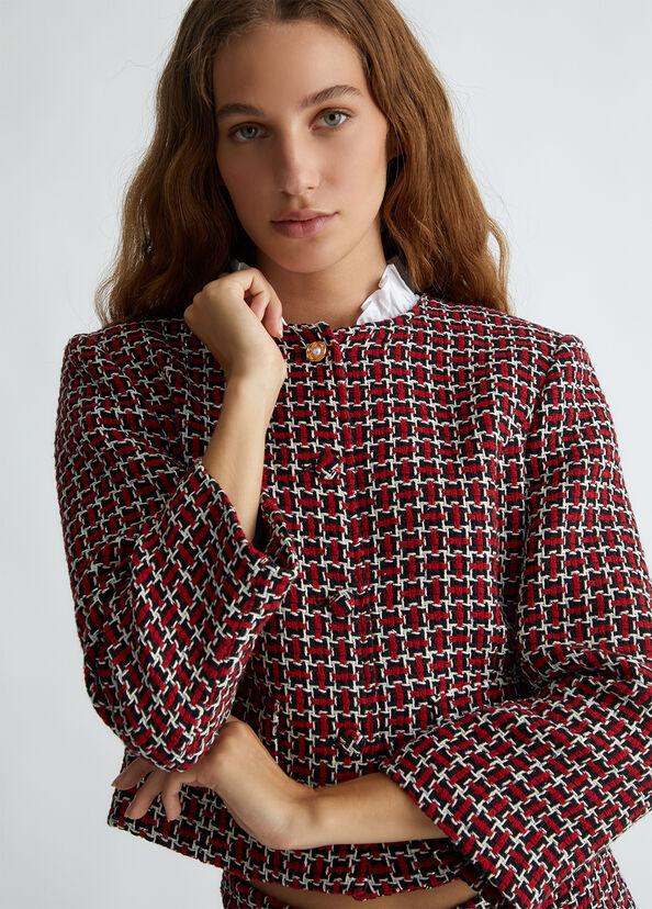 Liu Jo Giacca in tweed con colletto Nuovi prodotti