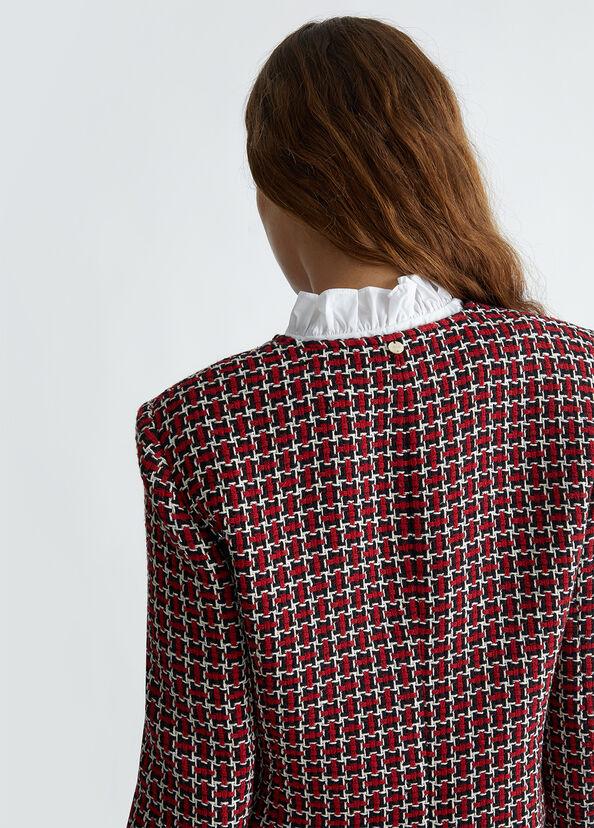 Liu Jo Giacca in tweed con colletto Nuovi prodotti