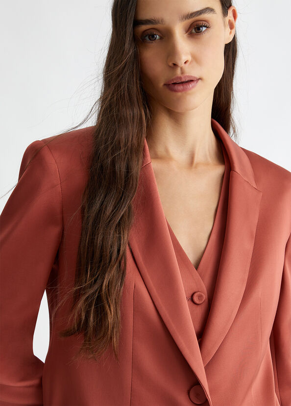 Liu Jo Blazer da completo in raso Bestseller