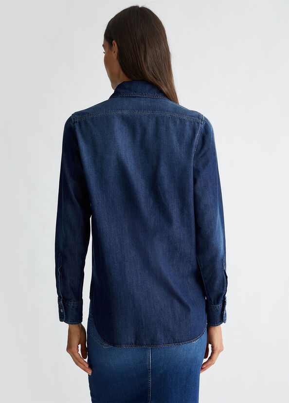 Liu Jo Camicia in denim Offerte giornaliere