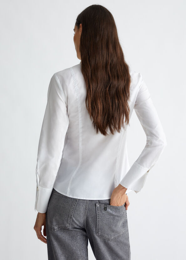 Liu Jo Camicia in cotone Oxford Sconti VIP