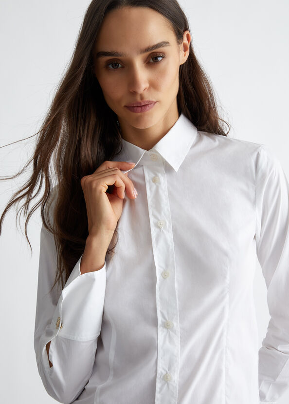 Liu Jo Camicia in cotone Oxford Sconti VIP