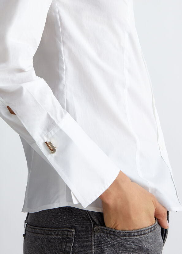 Liu Jo Camicia in cotone Oxford Sconti VIP