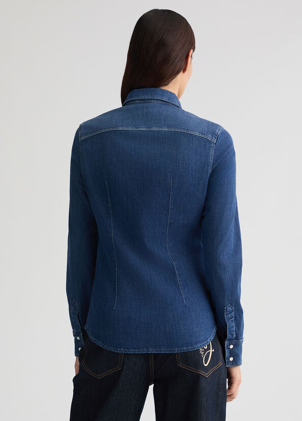 Liu Jo Camicia in denim Rilascio limitato