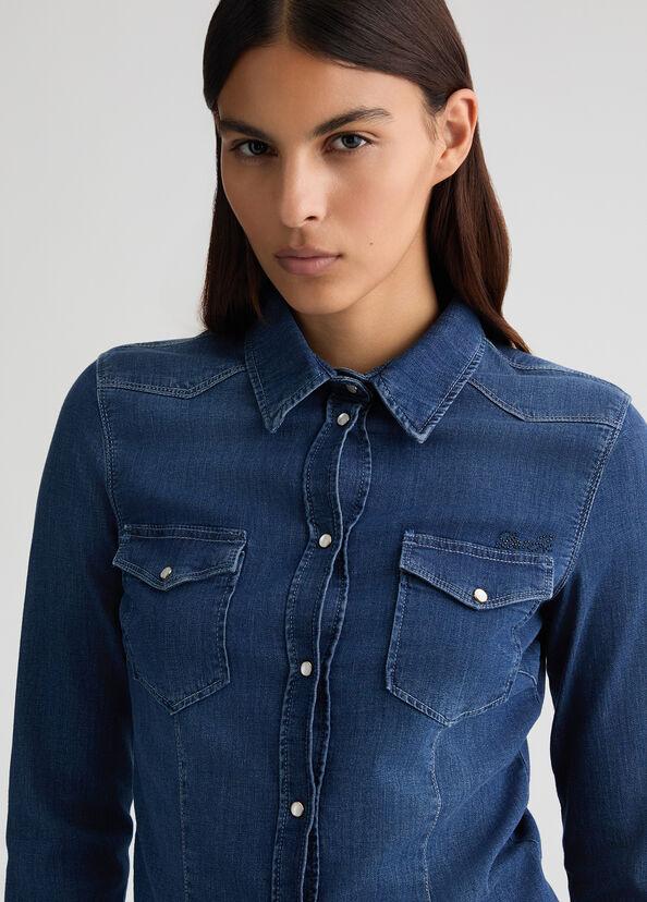 Liu Jo Camicia in denim Rilascio limitato