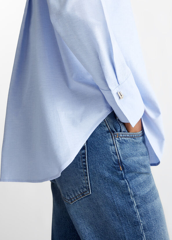 Liu Jo Camicia in cotone Oxford Ultimi tre giorni