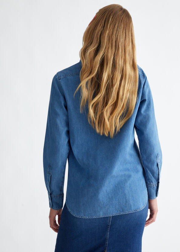 Liu Jo Camicia in denim ACQUISTA ORA