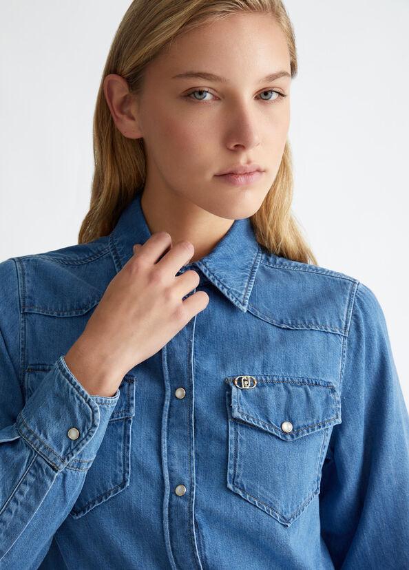 Liu Jo Camicia in denim ACQUISTA ORA