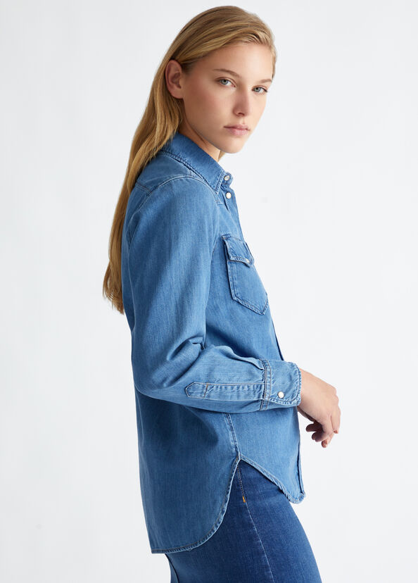 Liu Jo Camicia in denim ACQUISTA ORA