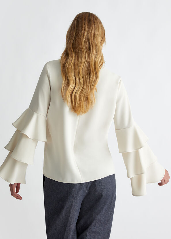 Liu Jo Blusa in crêpe stretch Latest stili