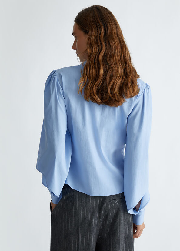 Liu Jo Camicia in popeline con cut-out Ultimi due giorni
