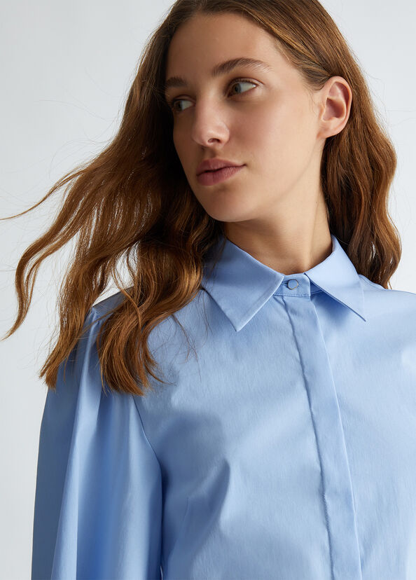 Liu Jo Camicia in popeline con cut-out Ultimi due giorni