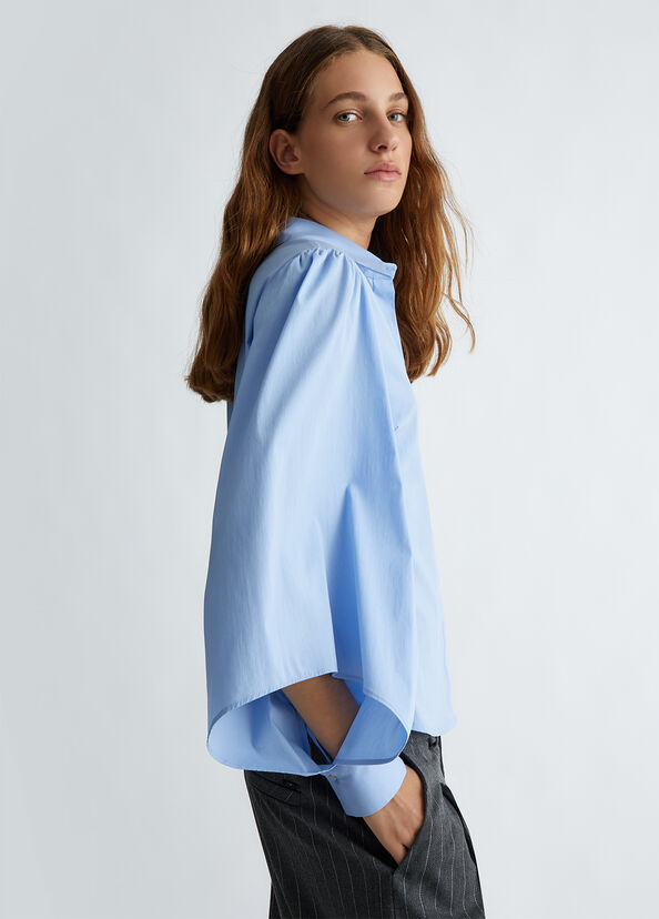 Liu Jo Camicia in popeline con cut-out Ultimi due giorni