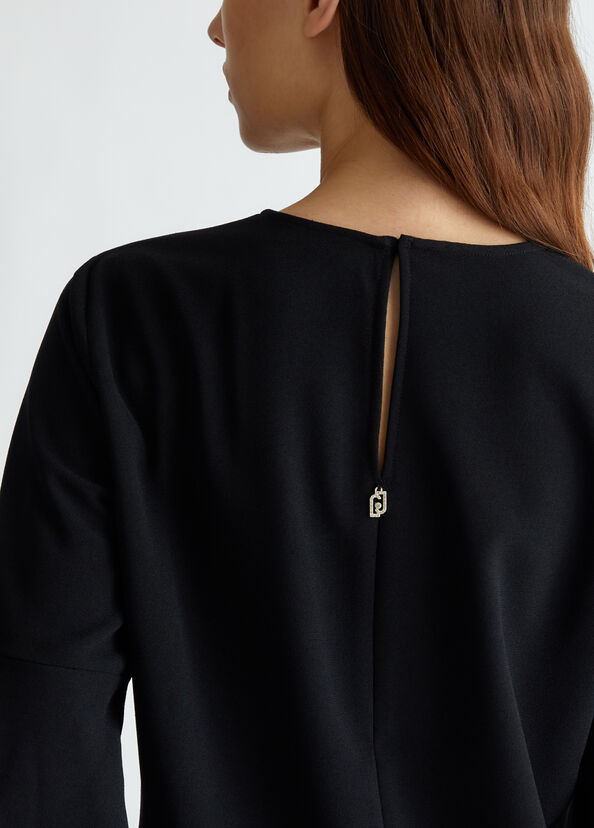 Liu Jo Blusa in crêpe stretch Fino al 50% di sconto
