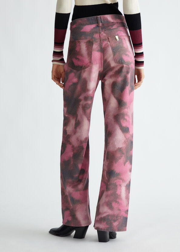 Liu Jo Jeans baggy con strass Italia