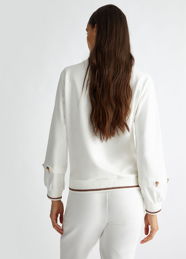 Liu Jo Felpa in cotone stretch Spedizione Gratuita