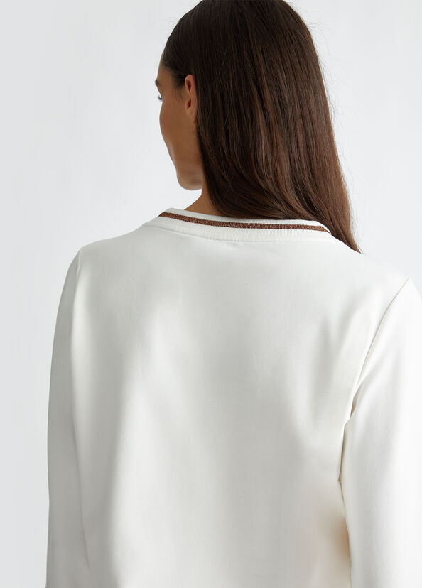 Liu Jo Felpa in cotone stretch Spedizione Gratuita
