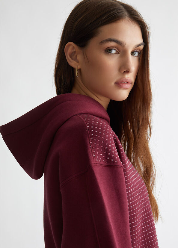Liu Jo Felpa con strass Presa