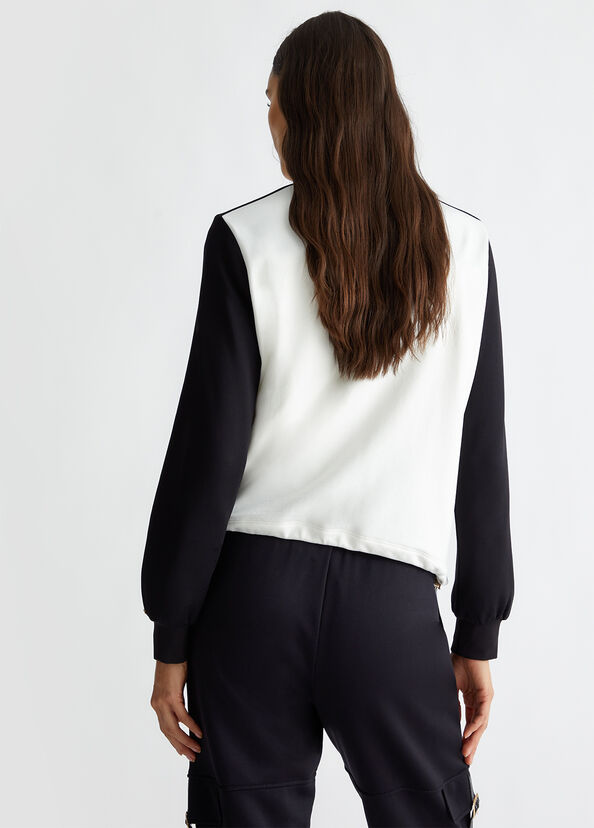 Liu Jo Felpa con zip Sconto