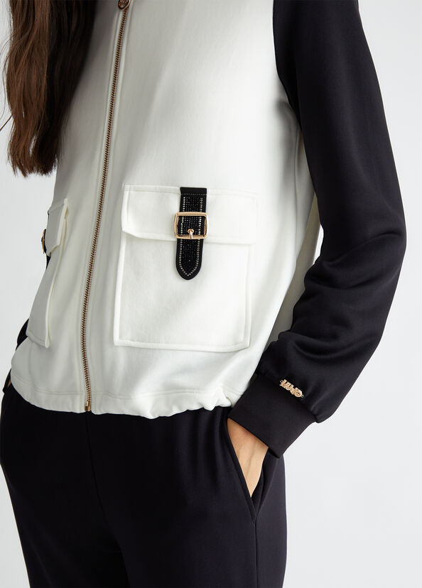Liu Jo Felpa con zip Sconto