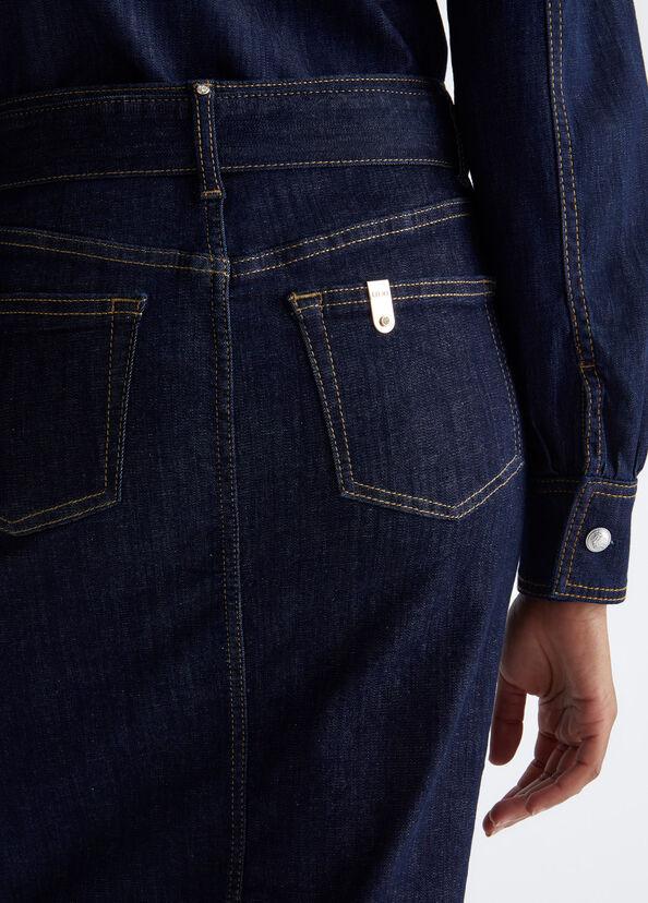 Liu Jo Gonna in denim con cintura Shopping online