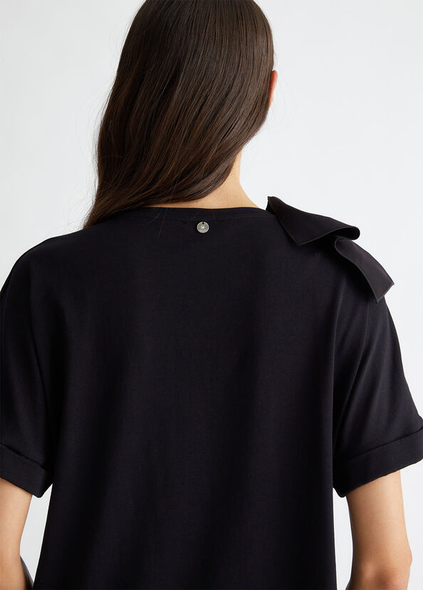 Liu Jo T-shirt con rouches Latest fashion
