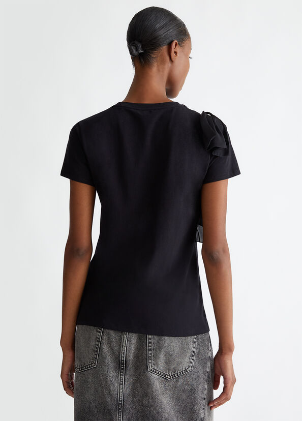 Liu Jo T-shirt con rouches Online Outlet