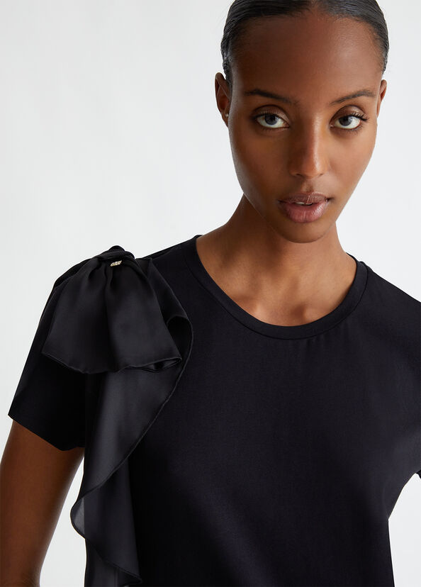 Liu Jo T-shirt con rouches Online Outlet