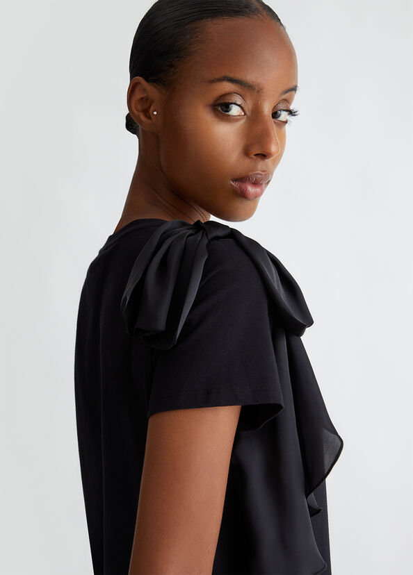 Liu Jo T-shirt con rouches Online Outlet