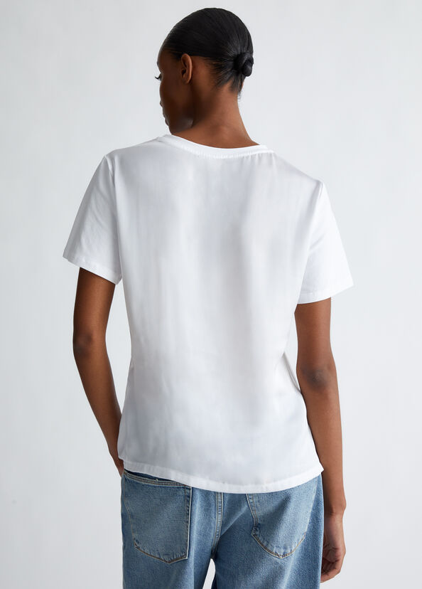 Liu Jo T-shirt con arriccio Offerta temporanea