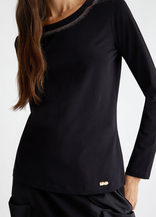 Liu Jo T-shirt con strass Nuovi prodotti
