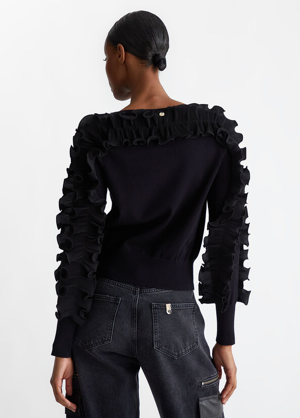 Liu Jo Maglia con rouches Sconti VIP
