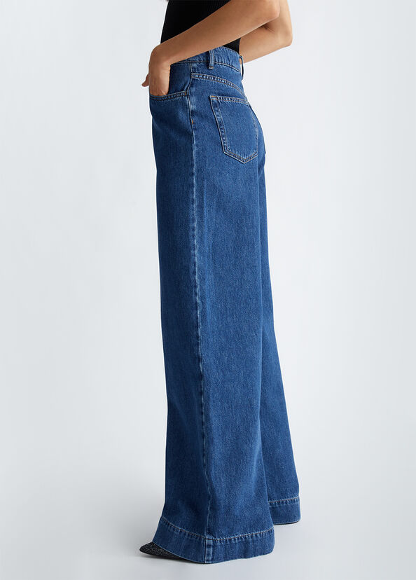 Liu Jo Jeans flare in cotone Latest stili