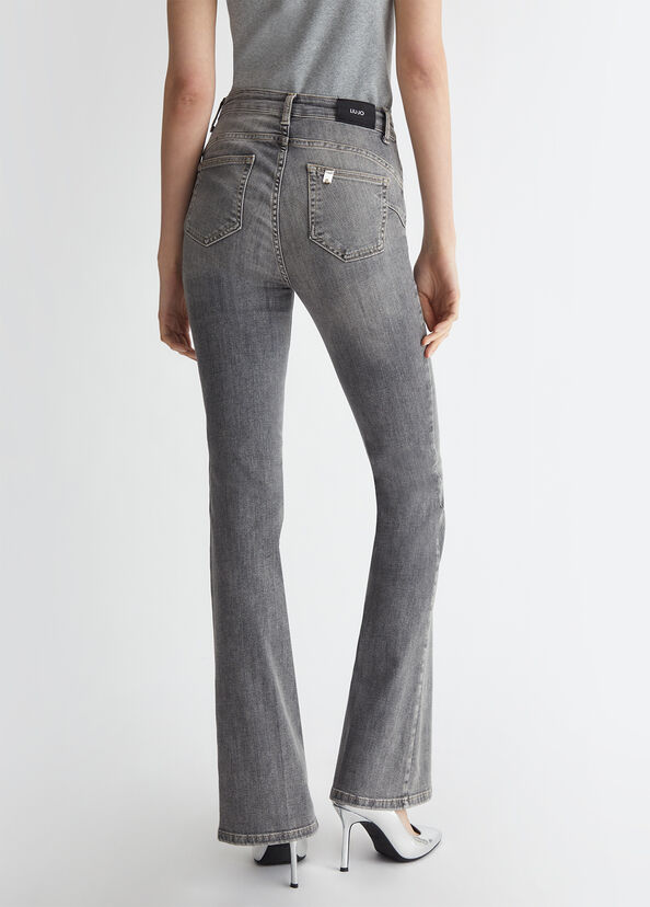Liu Jo Jeans flare a vita alta Promozione temporanea