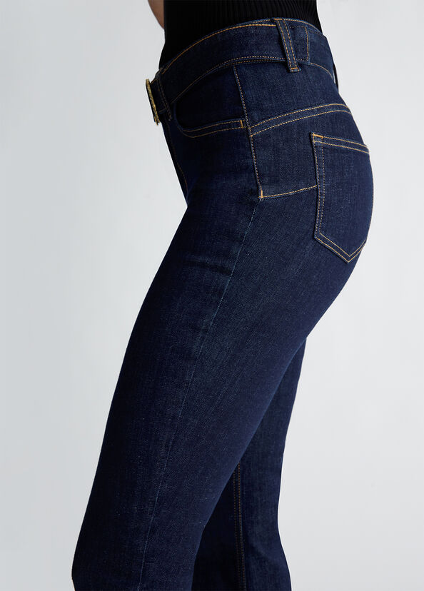 Liu Jo Jeans flare con cintura Fino al 60% di sconto