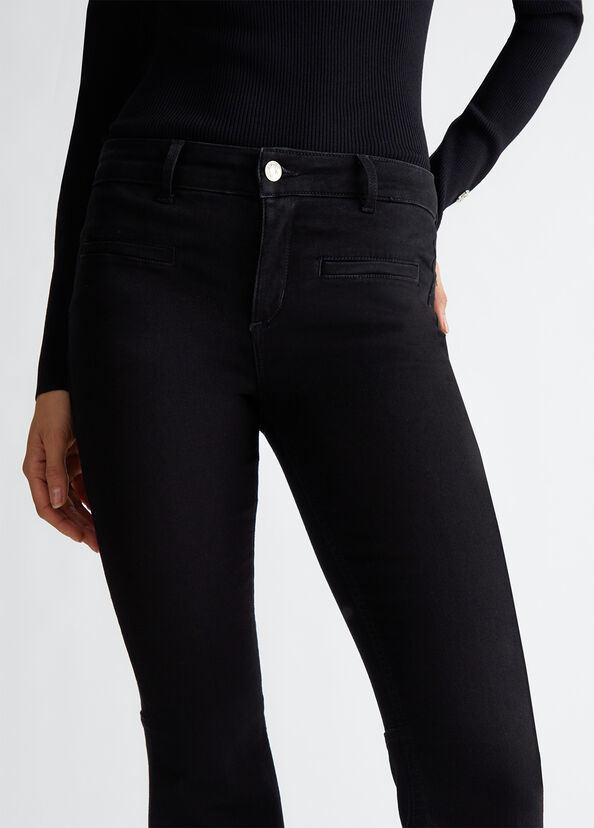 Liu Jo Jeans super flare a vita bassa Fino al 65% di sconto