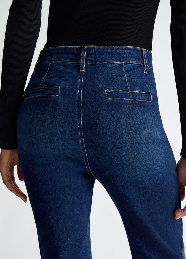Liu Jo Jeans flare in cotone stretch Sostegno trimestrale