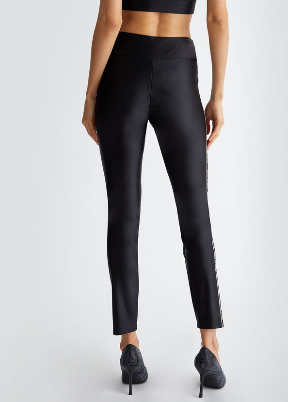 Liu Jo Pantaloni in jersey con logo In Linea