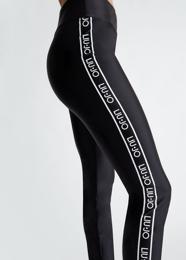 Liu Jo Pantaloni in jersey con logo In Linea