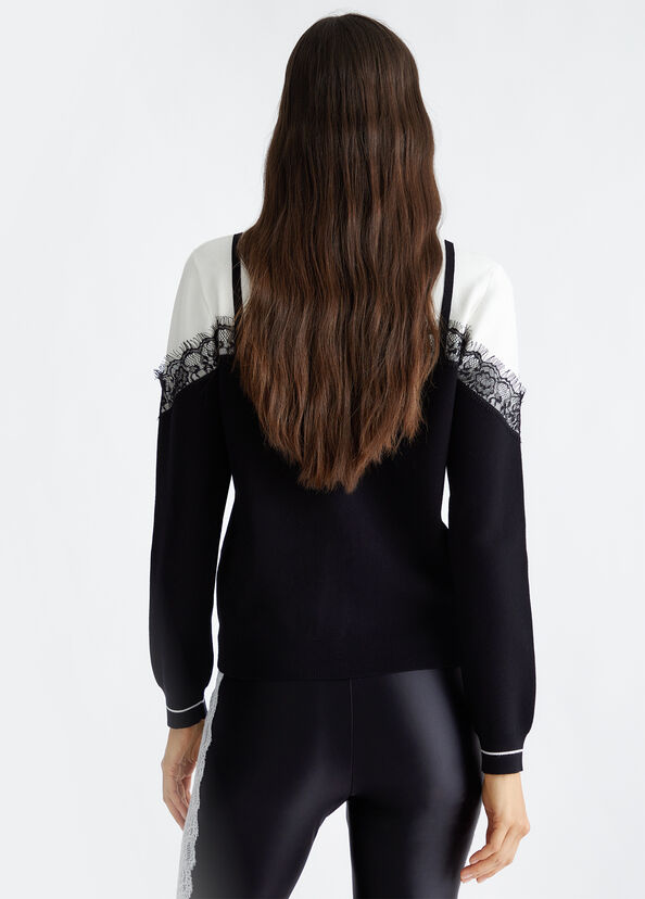 Liu Jo Maglia con pizzo Acquista Ora