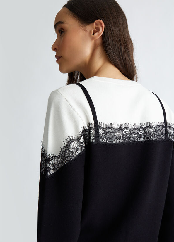 Liu Jo Maglia con pizzo Acquista Ora