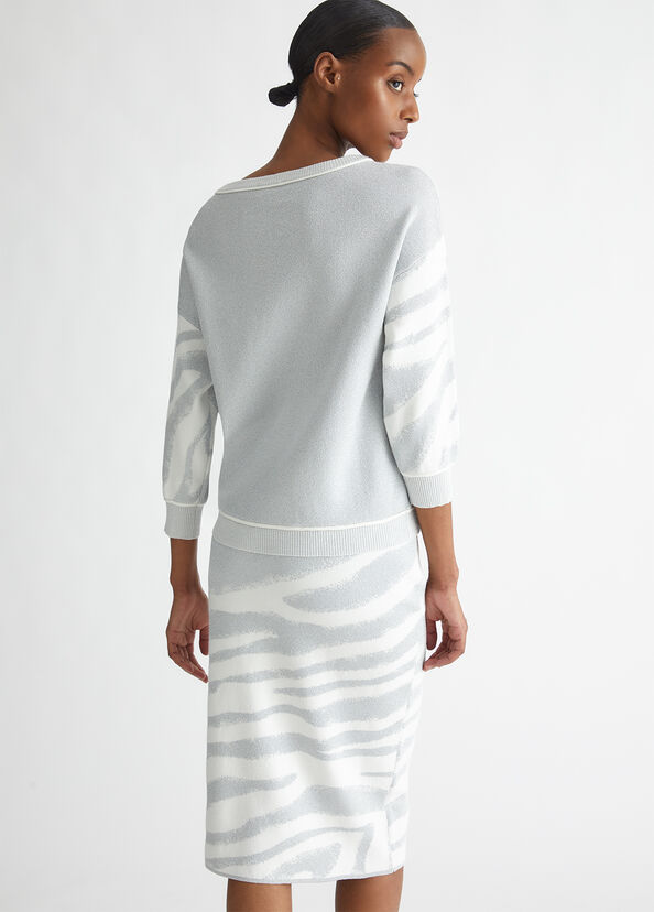 Liu Jo Maglia con motivo animalier Sottocosto