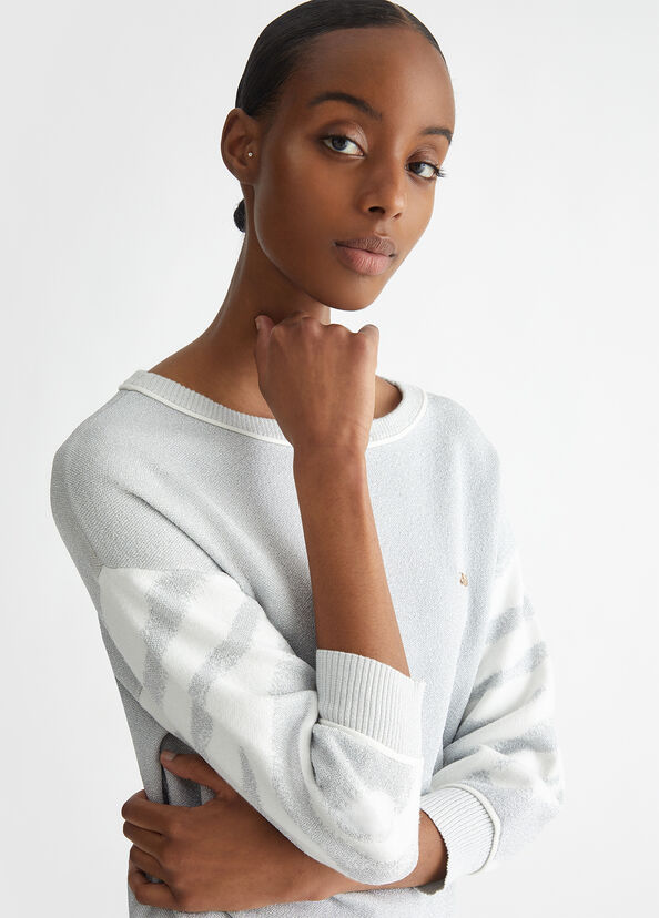 Liu Jo Maglia con motivo animalier Sottocosto